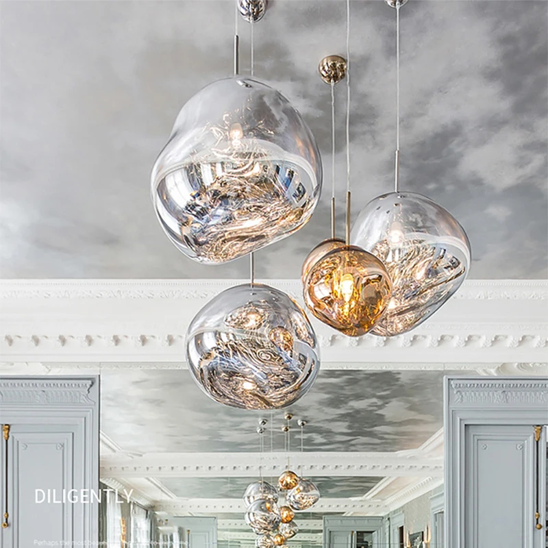 Nordic PVC Pendant Lights Lava Lamp Living rroom Decoration Salon Indoor - $53.82+