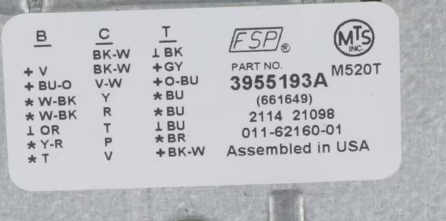 Whirlpool 3955193A Timer, Washer Item image 4
