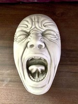 Latex Mould/Mold &amp; Fibreglass Jacket of this screaming face. - $62.62