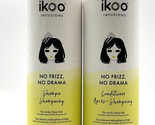 Ikoo No Frizz No Drama Shampoo &amp; Conditioner 33.8 oz Duo - £66.91 GBP