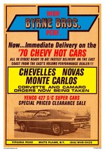 Bryne Bros Yenko Chevrolet  | POSTER 24 X 18 INCH | Classic cars - $25.23