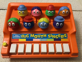 Child Guidance Big Mouth Singers 8 Character Piano - Original Box, Works!!! - £87.04 GBP