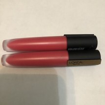 NEW (Lot of 2) L'Oréal Rouge Signature Matte Lip Stain # 438 Decide 0.23 oz. ea. - $4.99