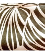 Curvature Fabric Waverly Piece Remnant Sewing Swirl Design Olive Cream 6... - $40.83 CAD
