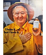 LISTERINE Hate it and love it-Yellow Rain Coat-Bad Breath-1971 VTG Print... - $226.76 MXN