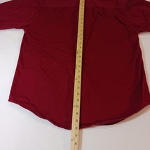 Tri Mountain Decatur Works Men's Red Cotton Button-Down Collar Shirt Size Medium image 12
