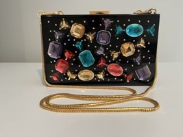 Kate Spade Sweet Treats Jeweled Resin Small Clutch Handbag - £175.38 GBP