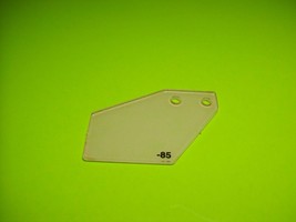 Pinball Machine Clear Playfield Plastic Part Number 85 For Unknown Game - £9.34 GBP