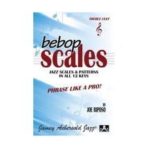 Bebop Scales: Jazz Scales And Patterns In All 12 Keys (Treble Clef Edition) Joe  - £7.91 GBP