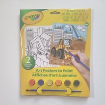 NEW Crayola Art Posters To Paint Kits, Age 6+  - $8.00