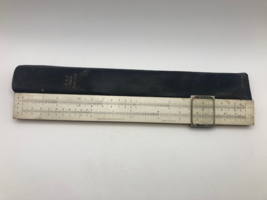 Vintage K&amp;E Beginner Slide Rule N4058W Keuffel &amp; Esser Co. NY with Case - $9.50