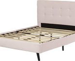 Pale Pink Queen Platform Bed From South Shore, Maliza. - $182.98