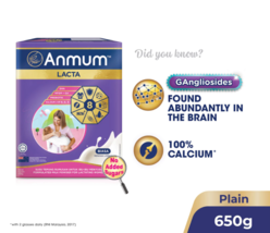 1 x ANMUM Lacta Low Fat Lactating Milk For Breastfeeding Plain 650g  - $51.90