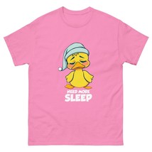 I need more sleep funny ducky t shirt cartoon gift tee comic - $19.31+
