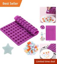 112-Star Cavity Silicone Mold - Fun Pet Treats &amp; Candy Maker, BPA-Free P... - $21.73