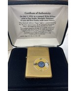 2004 #&#39;D  Limited Edition Elvis 50th Anniversary Thats All Right  Zippo ... - £71.42 GBP