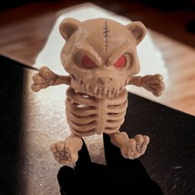 Teddy Bear Skeleton Halloween Horror Bones Scary Collectable Decoration Evil - £11.21 GBP