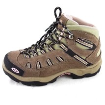 Hi-Tec Bandera Womens Hiking Boots Size 6 M Ankle Waterproof Beige Pink ... - $29.69