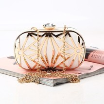  women evening bag cute golden pu leather chain handbags luxury party prom wedding bags thumb200