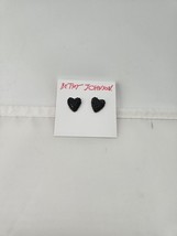 Betsey Johnson Heart Stud Earrings NEW - $25.65