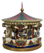Mr Christmas 1994 Musical Holiday Merry-Go-Round Animated Lights Plays 2... - £39.11 GBP