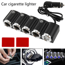 DC 12V/24V 4 Way Auto Car Cigarette Lighter Socket Splitter Power Charger - $21.14