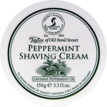 Taylor of Old Bond Street Peppermint Shaving Cream 150g - $84.00