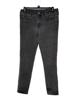 Express Women&#39;s Jeans Skinny Mid-Rise Ultra Hyper Stretch Denim Gray Size Medium - £15.81 GBP