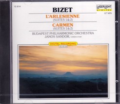 Bizet L&#39;Arlesienne / Carmen Sealed CD - Janos Sandor, Budapest Phil. Orch. - £9.79 GBP