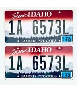 2016 United States Idaho Ada County Passenger License Plate 1A 6573L - $24.27 CAD