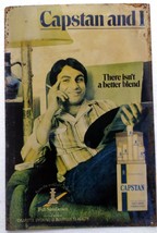 Capstan Cigarette Tobacco Vintage Original Advertising Tin Sign Free Shipping - £47.39 GBP