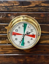 Original Benora Electro Quartz Movement Antique Marine Ship Wall Clock - Germany - $194.71