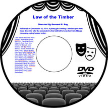 Law of the Timber 1941 DVD Movie Action Marjorie Reynolds Monte Blue J Farrell M - £3.97 GBP