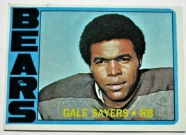 1972 Topps Football Gale Sayers #110 Running Back Chicago Bears VG-EX - £7.18 GBP