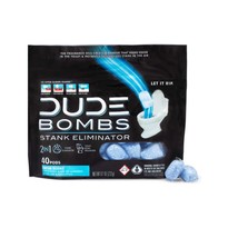 DUDE Bombs Deodorizing Toilet Freshener | Fresh Scent | 40 Pods - £29.89 GBP