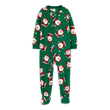 Carter&#39;s Child of Mine Baby &amp;Toddler Unisex Christmas Pajama, Green Size 12M - £10.05 GBP
