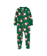 Carter&#39;s Child of Mine Baby &amp;Toddler Unisex Christmas Pajama, Green Size... - £10.24 GBP