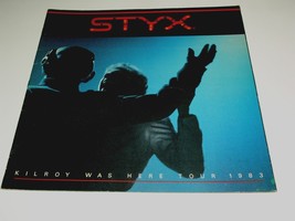 Styx Concert Tour Program Vintage 1983 Kilroy Was Here VG++/NM - $19.99