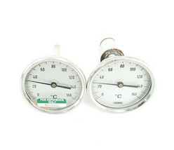 LOT OF 2 JUMO 0-160 DEGREE CELSIUS PROBE THERMOMETERS - $60.00