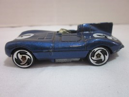 Hot Wheels First Editions Jaguar D-Type Metallic Blue 1/64 Loose - $4.99