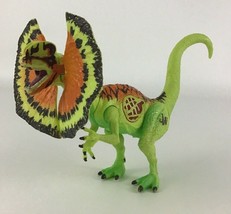 Jurassic World Dino Hybrid Dilophosaurus Growling Growler Figure 2015 Hasbro Toy - $54.40
