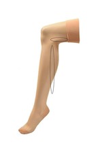 L&#39;AGENT BY AGENT PROVOCATEUR Womens Hold-Up Stocking Elegant Nude Size L - $39.31