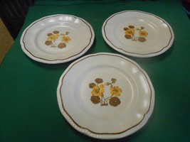 KENSINGTON Staffordshire Ironstone England-CANTERBERRY Set of 3 BREAD Pl... - £9.80 GBP