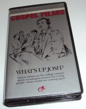 What&#39;s Up Josh? Gospel Films Video Josh McDowell Story (VHS) Christian Movie - £49.32 GBP