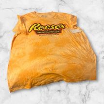 NWT L 11/13 Logo tie dye short t-shirt  Reeses Peanut Butter Cups jr hal... - $2.04