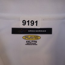 Greg Norman Polo Shirt Men XXL White Casual Golf Golfing Rugby Play Dry ... - $15.82