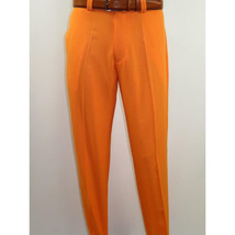 Men 2pc Walking Leisure Suit Short Sleeves DREAMS Checker 282-18 Orange image 5