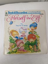 Vintage Peter Pan Book &amp; Record Herself The Elf The Sing Out Of Spring 45RPM - £11.19 GBP
