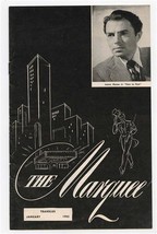 The Marquee 1953 Trans Lux Theatres New York Tale of Five Women &amp; Face t... - £21.81 GBP