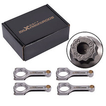 SAE 4340 Forged H-Beam Connecting Rods+Bolts For Honda Acura 2.3L F23A1-... - £251.06 GBP